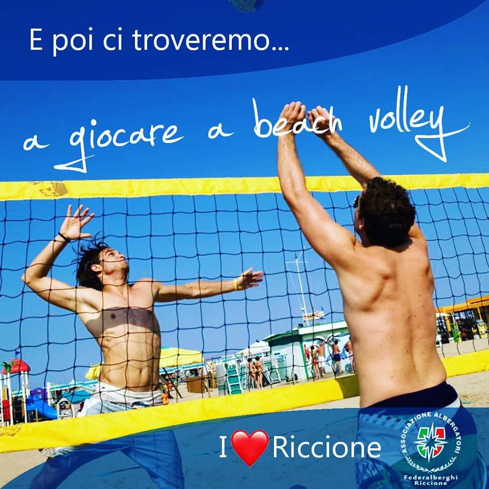 Riccione: Torneremo a Giocare a Beach Volley