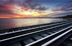 riccione al mare in treno