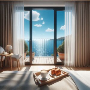 Hotel sul mare a Riccione